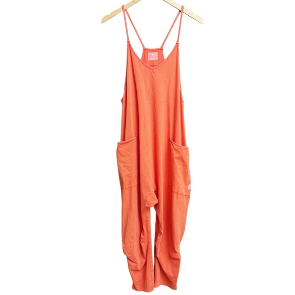 Free People Movement Hot Shot Onesie Sleeveless Jumpsuit Mandarin - Picture 2 of 8